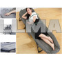 Раскладная кровать раскладушка Jet Folding-Bed регулиримая спинка 195 х 65 см серая